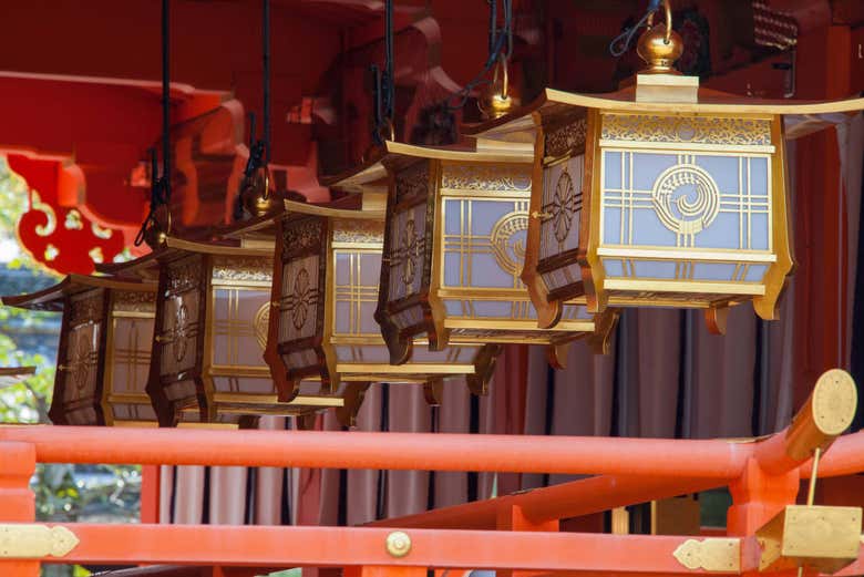 Recorriendo el santuario Fushimi Inari-Taisha