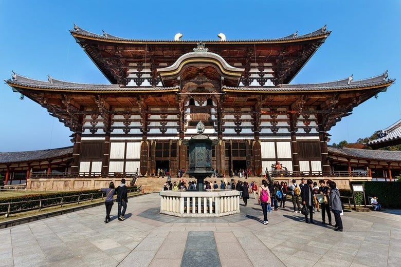 Le Tōdai-ji est le temple le plus célèbre de Nara