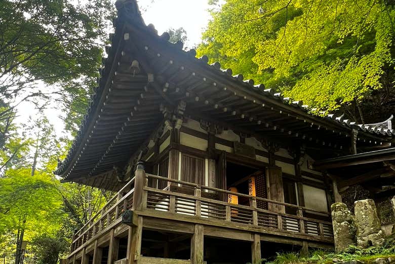 Edificación en Otagi Nenbutsu-ji