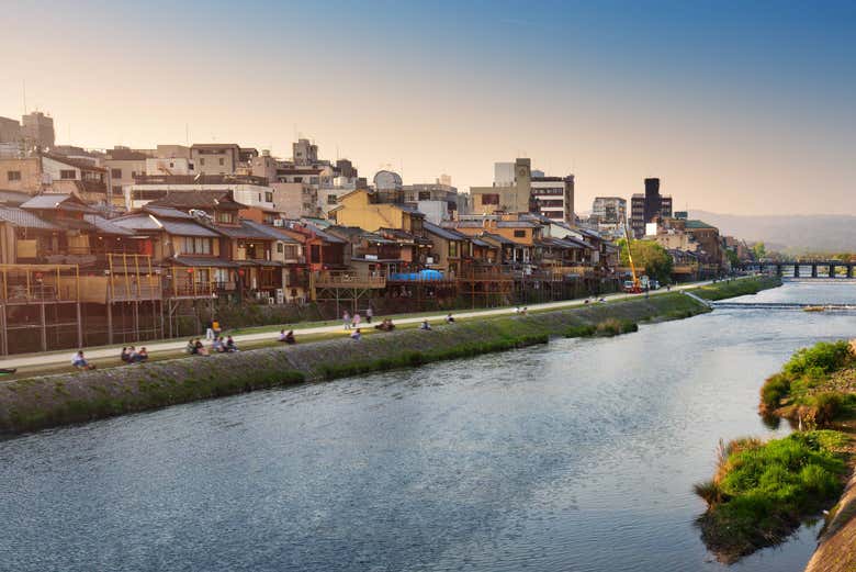 Panorámica del río Kamo