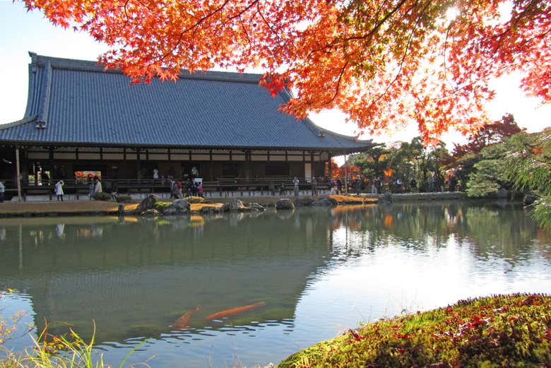 Templo Tenryu-ji no outono
