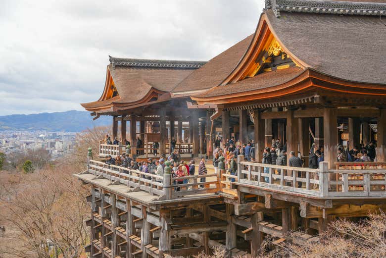 Panorámica del templo de Kiyomizudera