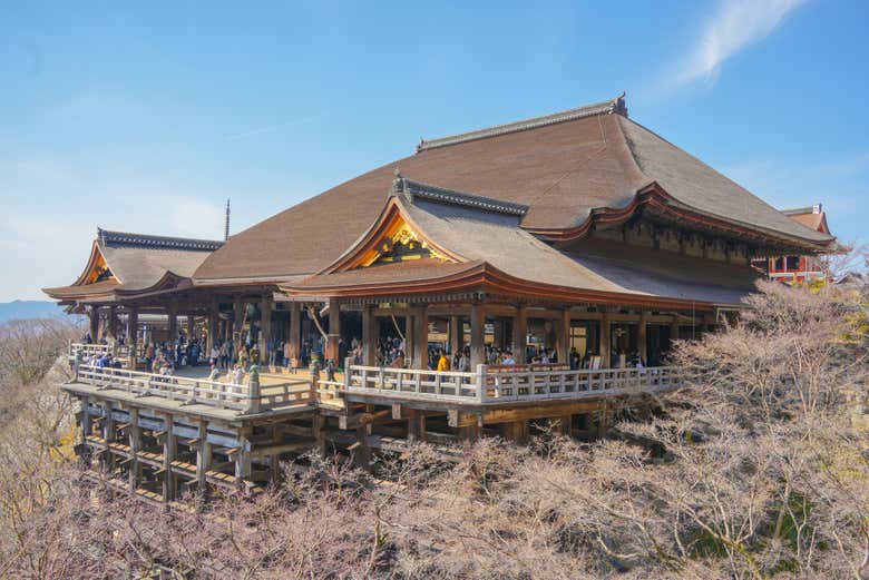 El templo Kiyomizudera