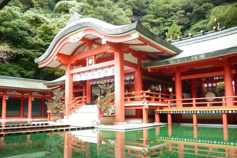 Las puertas torii del Santuario Heian Jingu