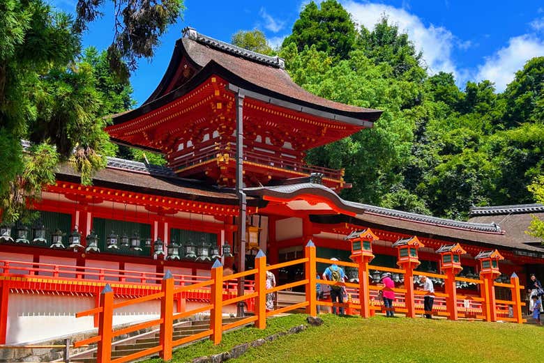 Visitando los templos de Nara
