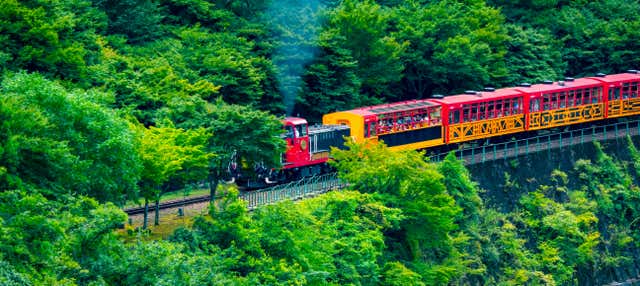 Tren panorámico de Sagano