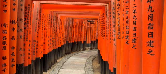 Visita guidata del santuario Fushimi Inari-Taisha