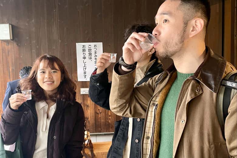 Visitez trois distilleries de saké