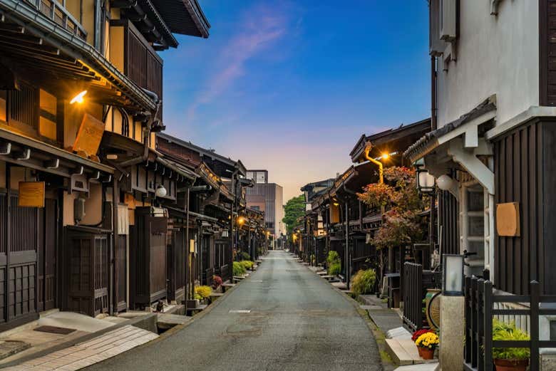 Une rue du centre de Takayama