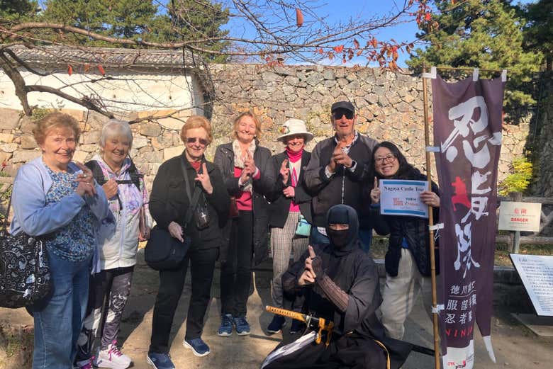 Grupo durante la visita