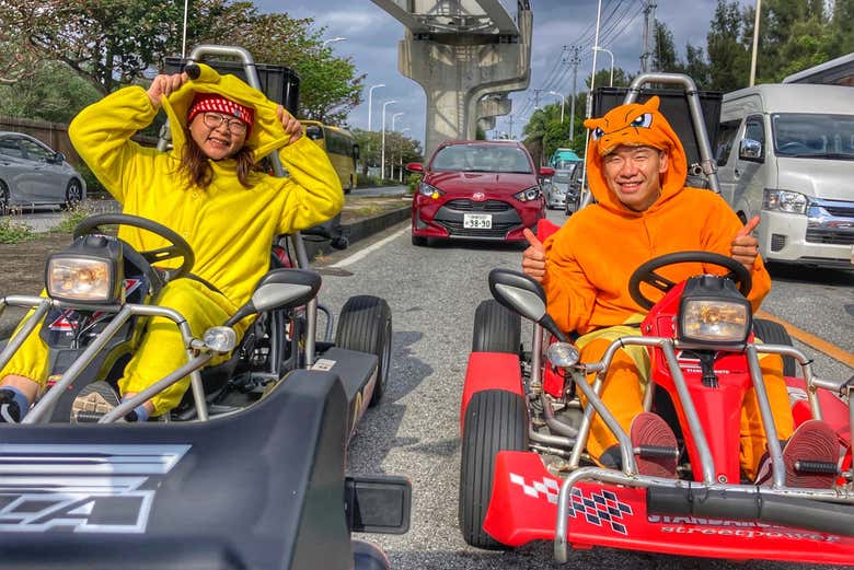 Pikachu y Charmander a toda velocidad por Naha