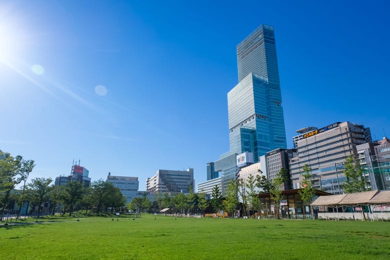 The Abeno Harukas skyscraper