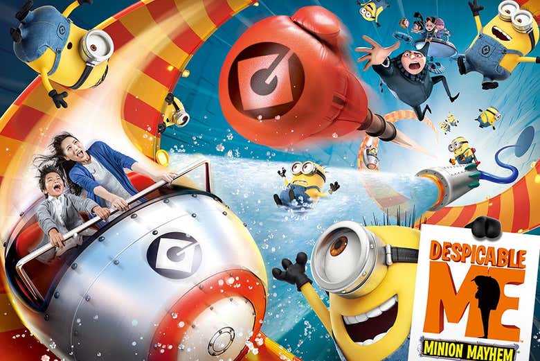 La atracción Despicable Me Minion Mayhem