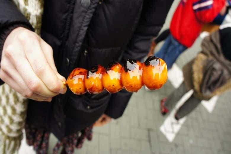 Comida tradicional de Osaka