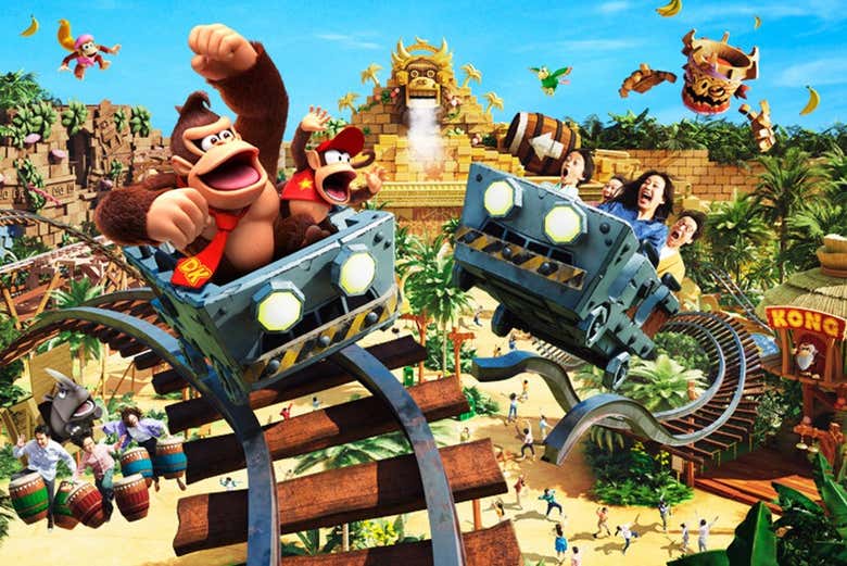 Atracción de Donkey Kong Country 