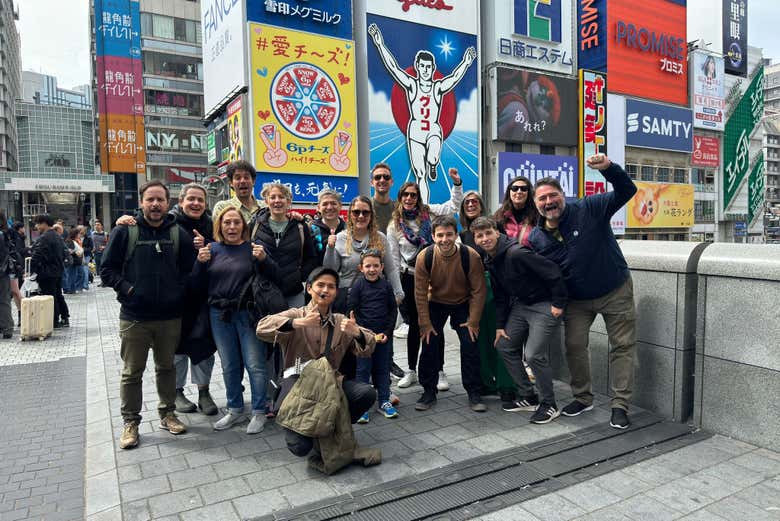 Foto de grupo en Osaka