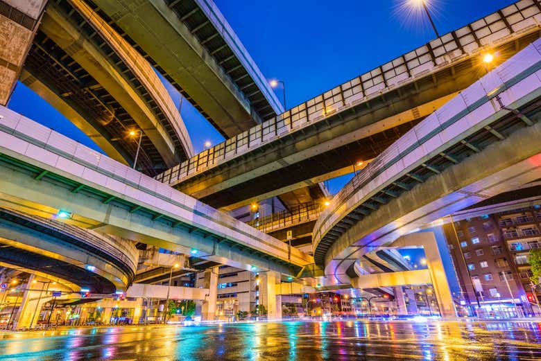 Osaka de nuit