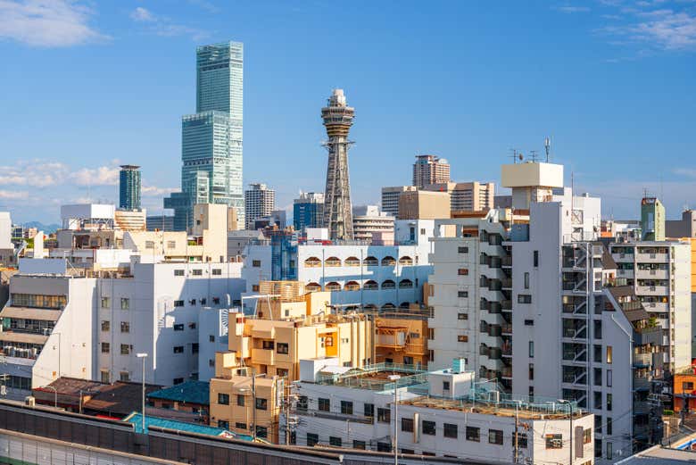Osaka et tour Tsutenkaku