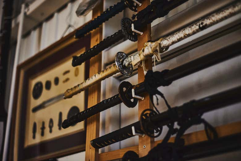 Diferentes tipos de espadas