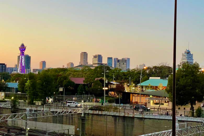 Tennoji Park al atardecer