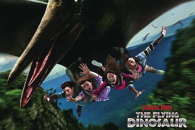 The Flying Dinosaur en Universal Studios Japan