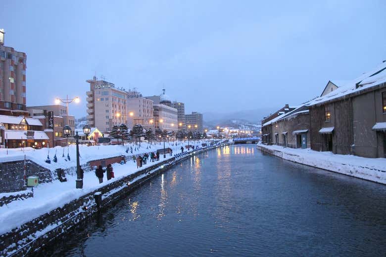 Otaru's canal