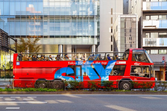 Bus touristique de Tokyo