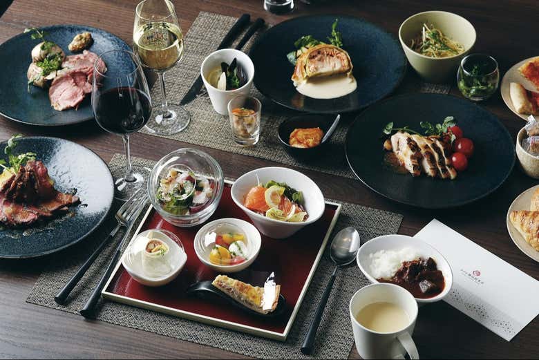 Il pranzo a buffet