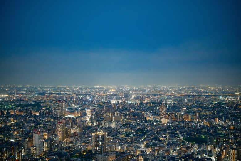 Experience Tokyo at nightfall!