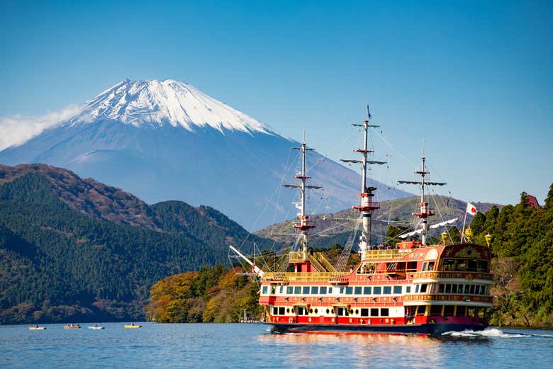 Barco pirata de Hakone