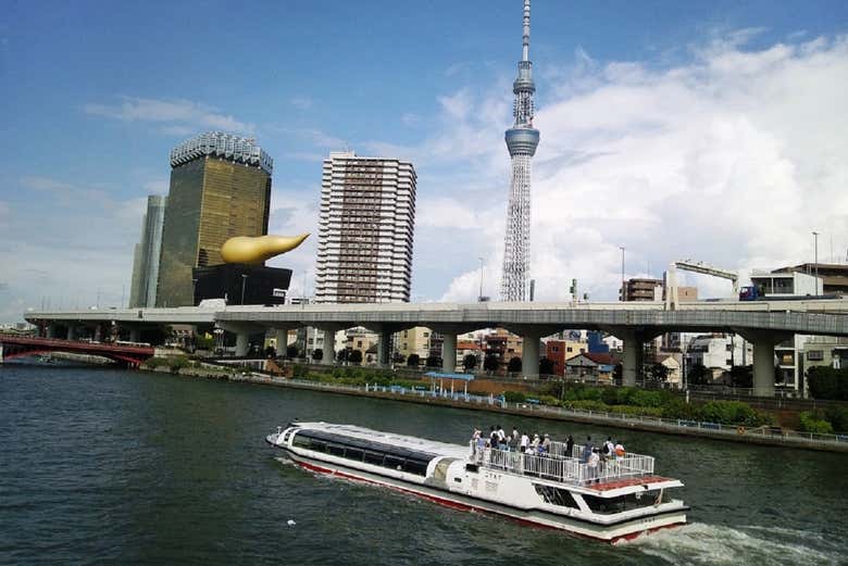 Navigando sul fiume Sumida