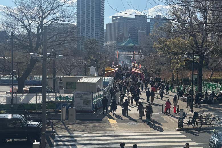 Caminando por las calles de Ueno