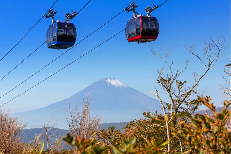 Il maestoso monte Fuji