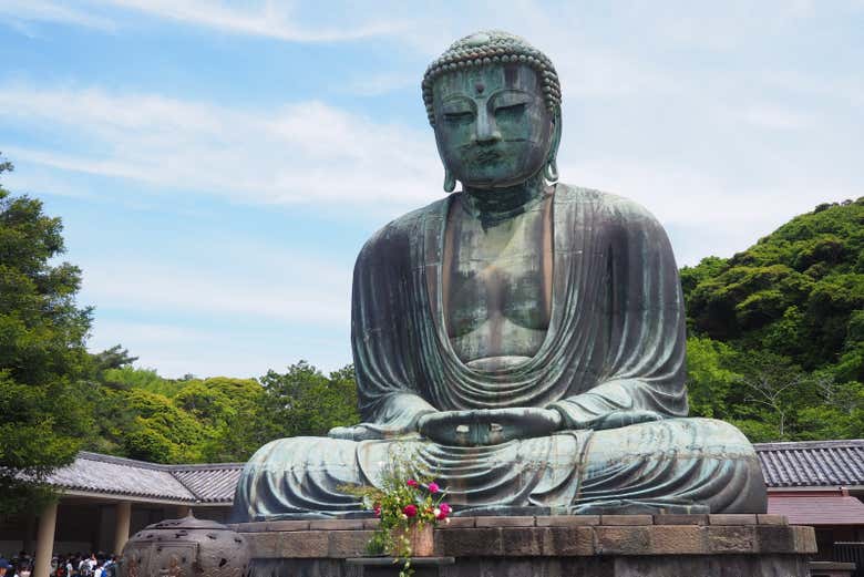 La statua del Daibutsu di Kamakura