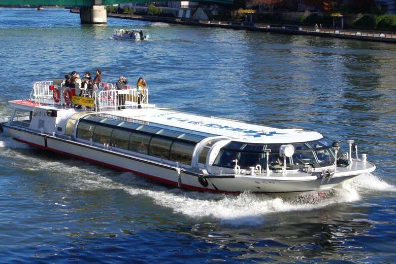 Traversata sul fiume Sumida