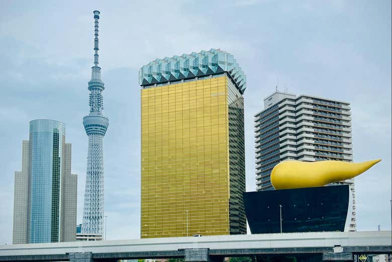 Os arranha-céus de Asakusa