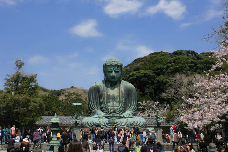 Você conhecerá o Grande Buda de Kamakura