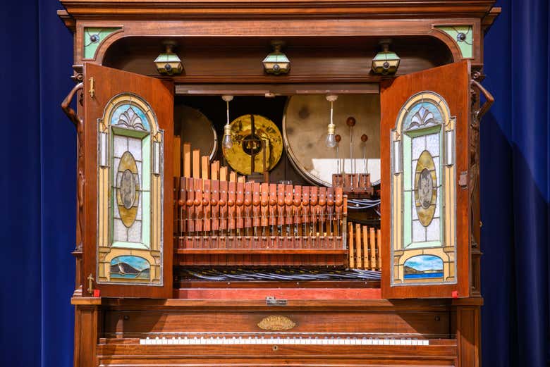 Strumenti nel Kawaguchiko Music Forest Museum