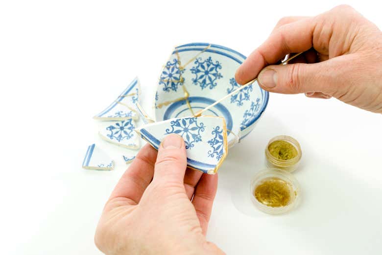 Kintsugi, el arte japonés de reparar la cerámica