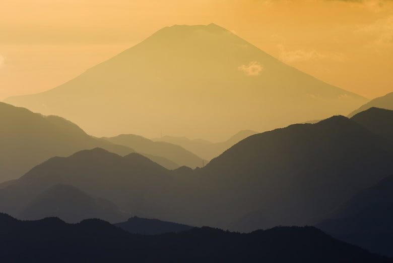 Vistas desde el Monte Takao