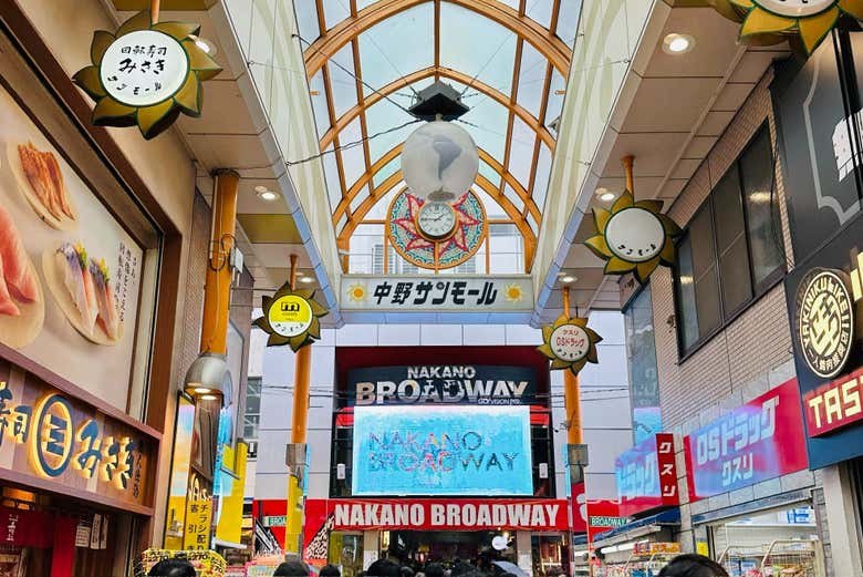 Stroll through Nakano Broadway