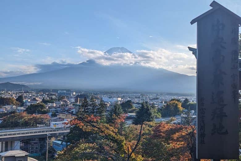 Profitez d'une vue imprenable sur le mont Fuji
