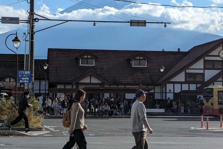 Baladez-vous dans le village de Kawaguchiko