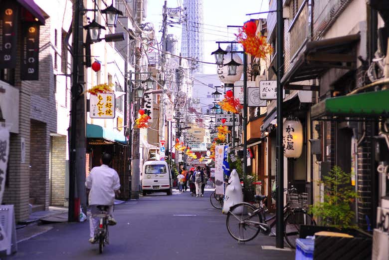 Recorriendo las calles de Tokio