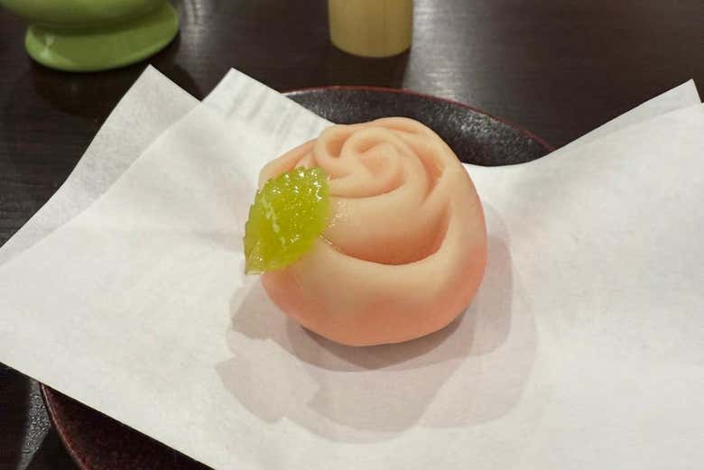 Un tradicional dulce japonés
