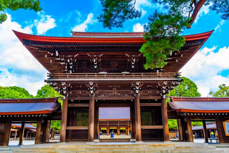 Entrée du Meiji-jingū