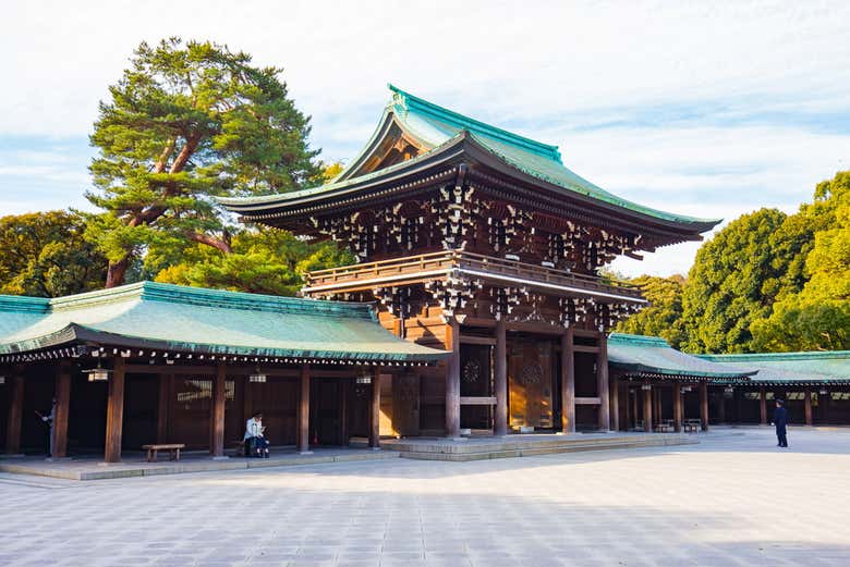 Santuário Meiji, no bairro de Shibuya
