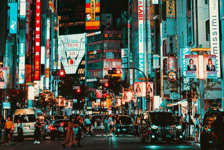 Discover the lively Shibuya