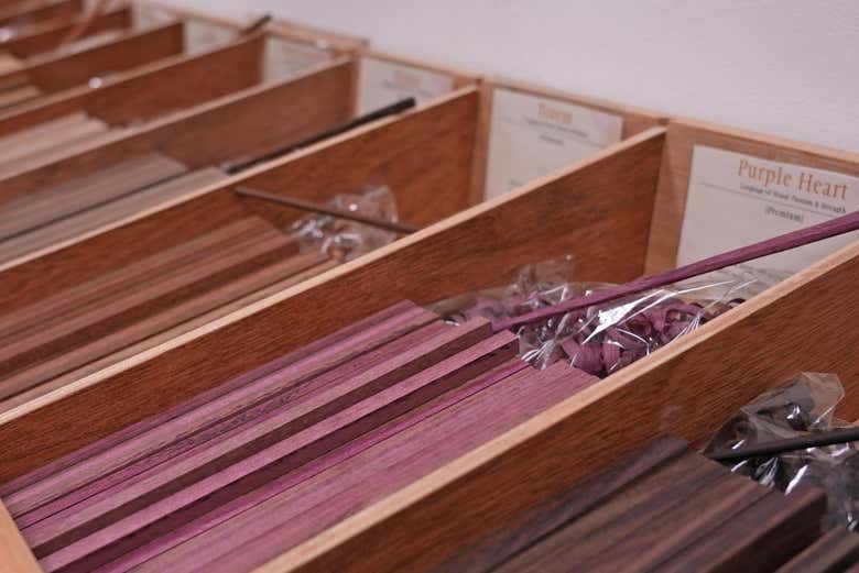 Podréis elegir el tipo de madera que más os guste