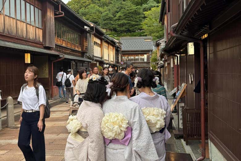 Distrito de Nishi Chaya, en Kanazawa